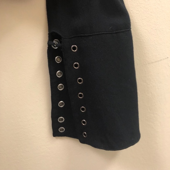 Free People Black Boho Top NWT - Picture 14 of 15